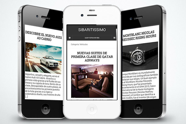 Disponible la versión para móviles de Sibaritissimo